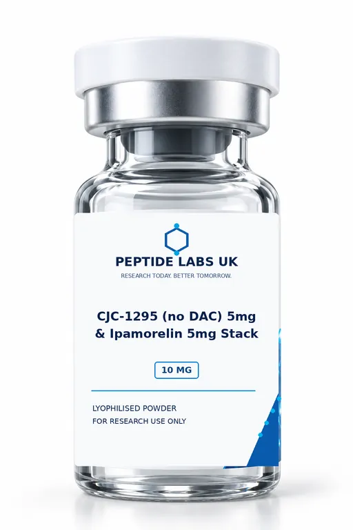 CJC-1295 (no DAC) 5mg & Ipamorelin 5mg Stack